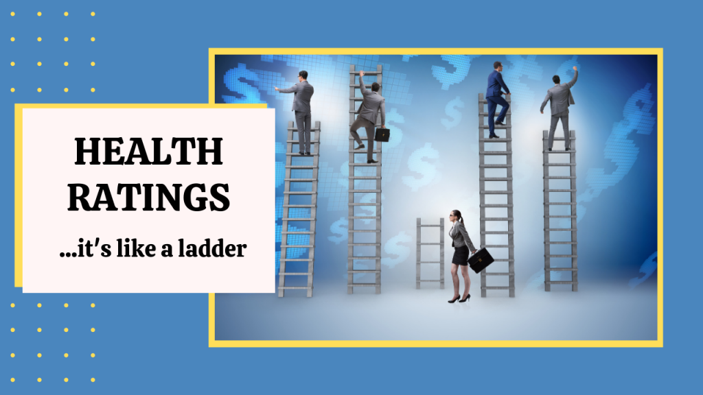 Life Insurance Health Ratings Are Like A Ladder Term Insurance Brokers